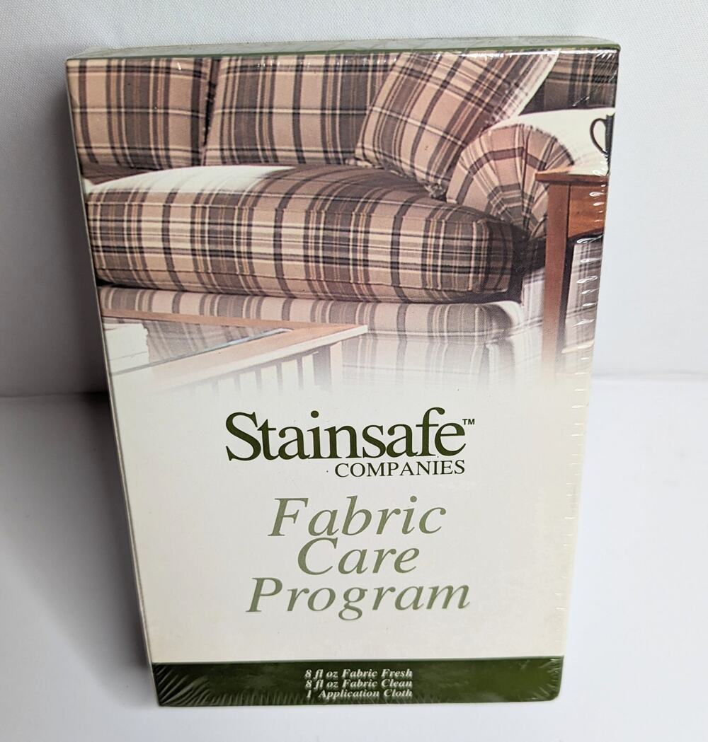 Sealed STAINSAFE Companies FABRIC CARE KIT Program Cleaner Freshener Cloth